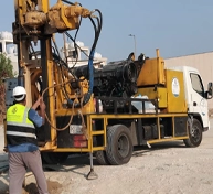 معدات حفر وأخذ عينات